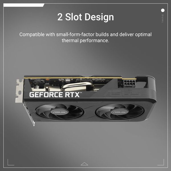 ASUS Dual GeForce RTX 5050 OC Edition 8GB GDDR6