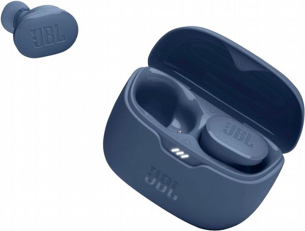 JBL Tune Buds, True Wireless Noise Cancelling Earbuds, Blue