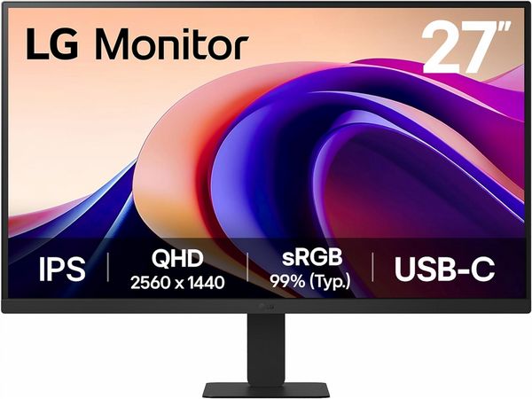 LG 27U631A-B 27-inch QHD 100Hz Monitor